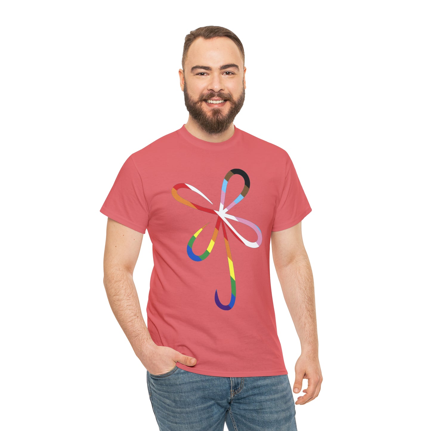 CLVR Live Your Luck With PRIDE Tee