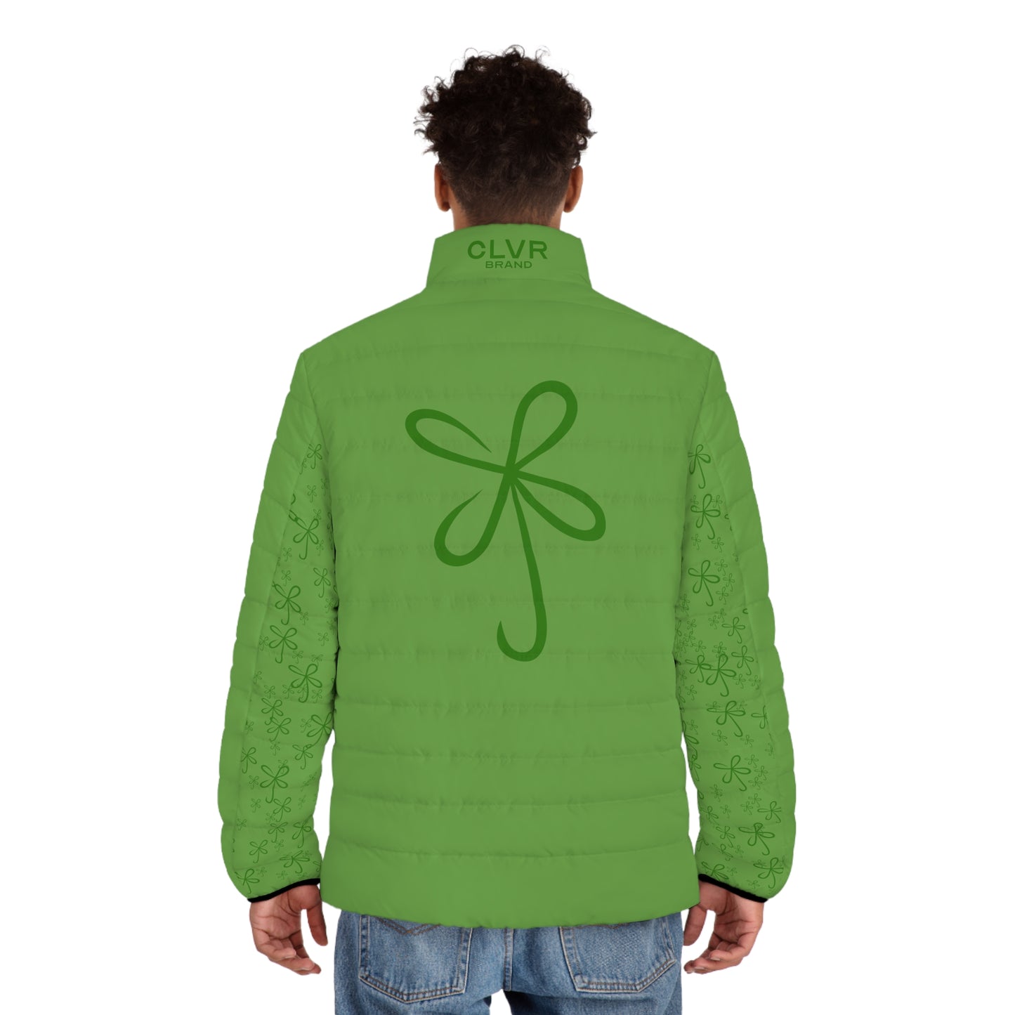 CLVR Green+Green Puffer Jacket