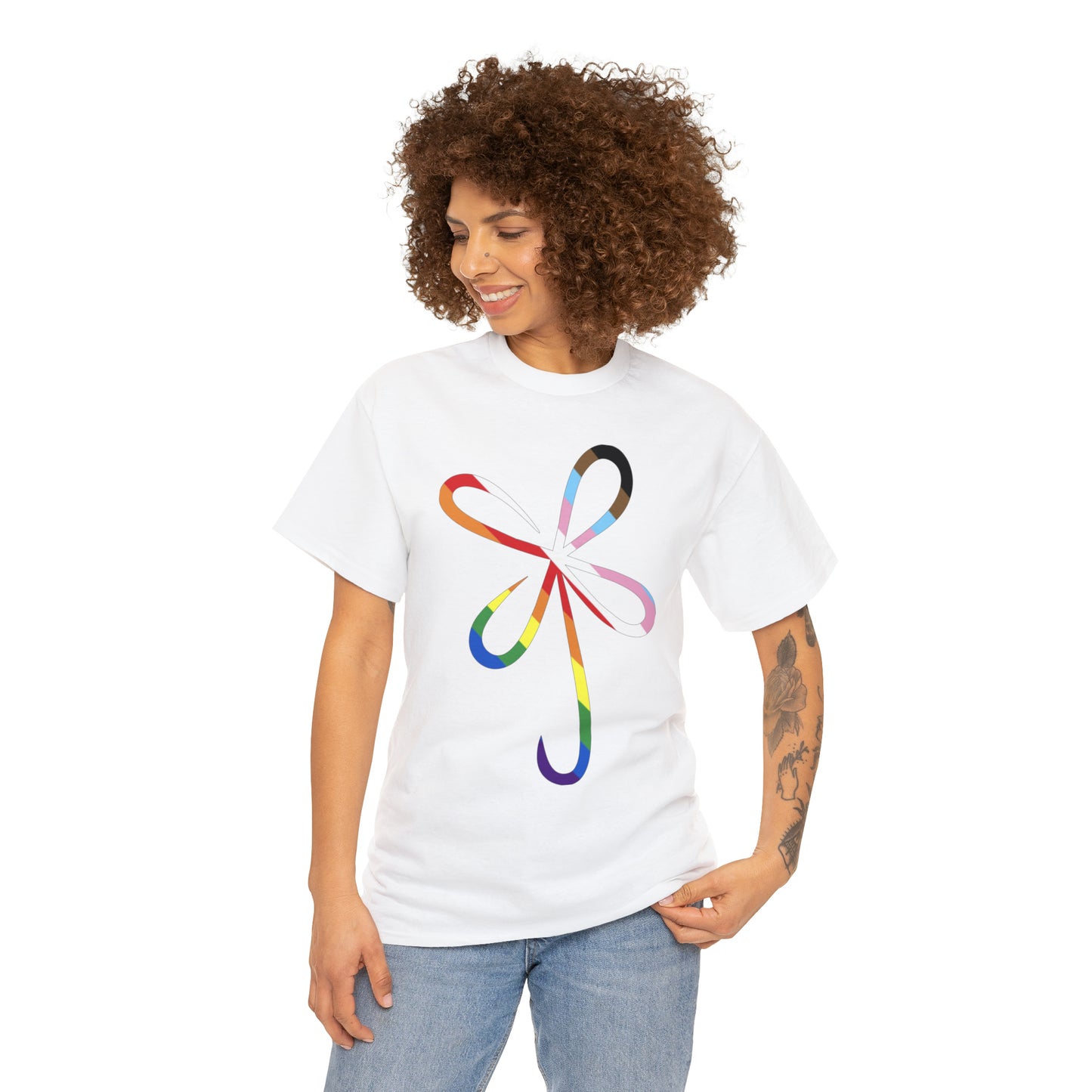 CLVR Live Your Luck With PRIDE Tee