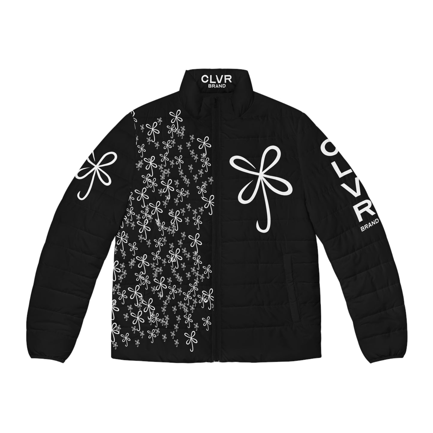 CLVR Black+White Puffer Jacket