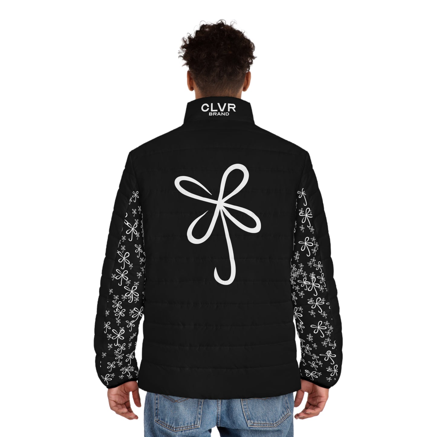 CLVR Black+White Puffer Jacket