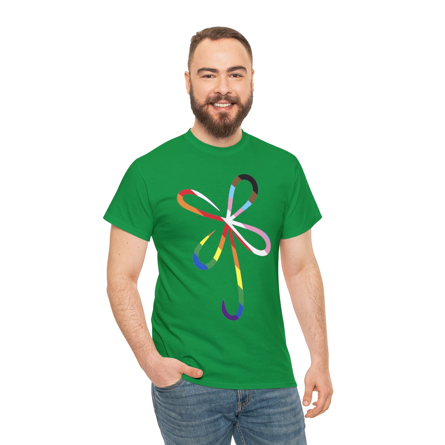 CLVR Live Your Luck With PRIDE Tee