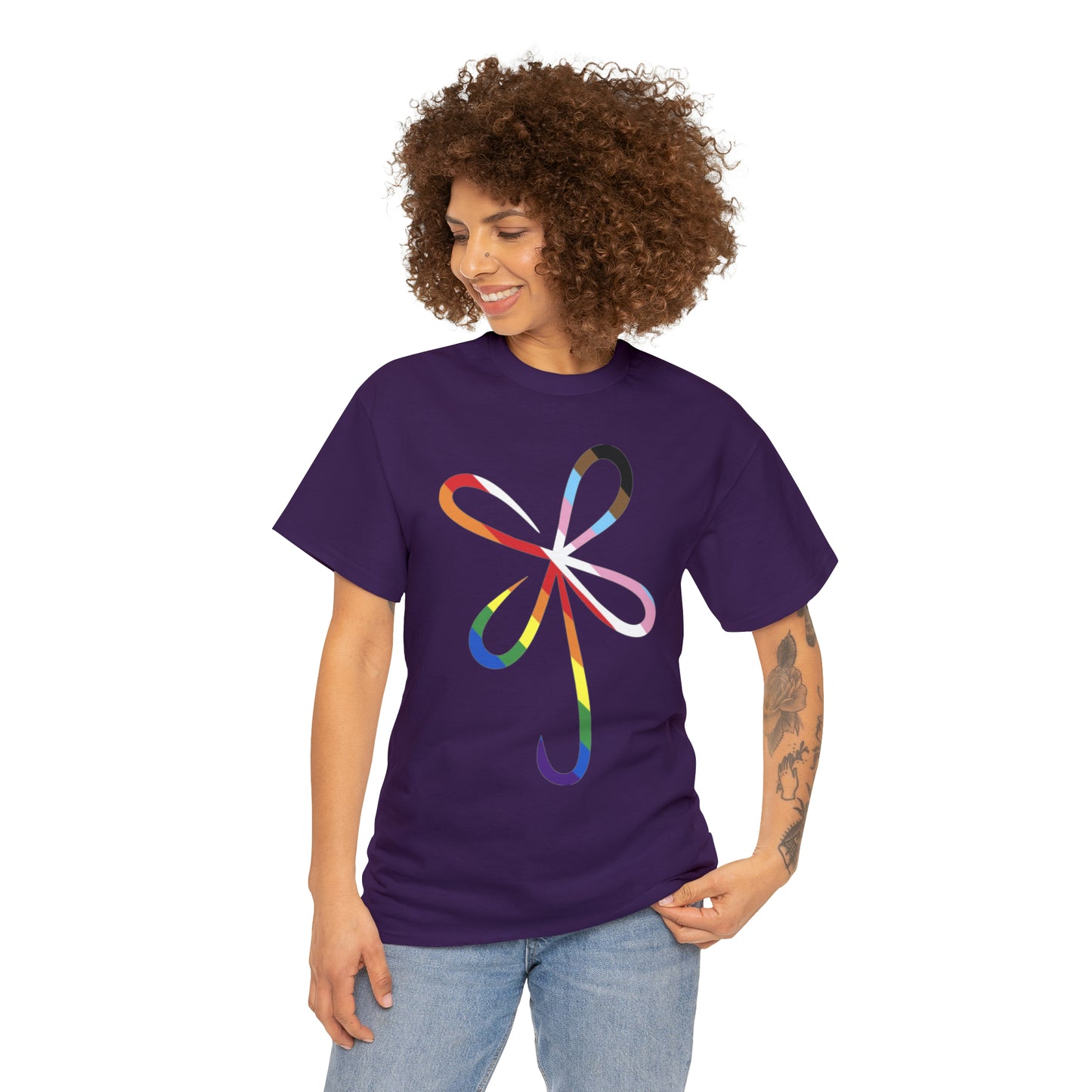 CLVR Live Your Luck With PRIDE Tee