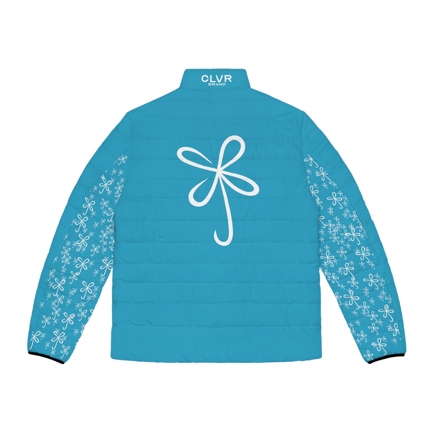 CLVR Light Blue+White Puffer Jacket