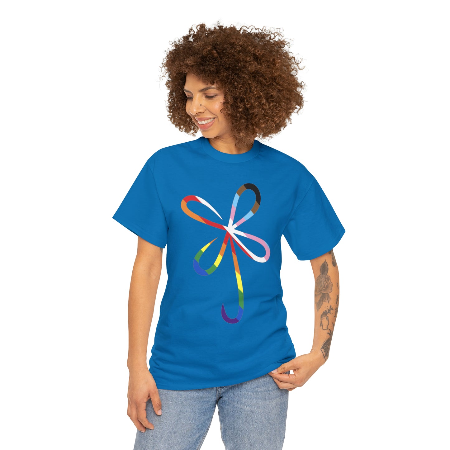 CLVR Live Your Luck With PRIDE Tee