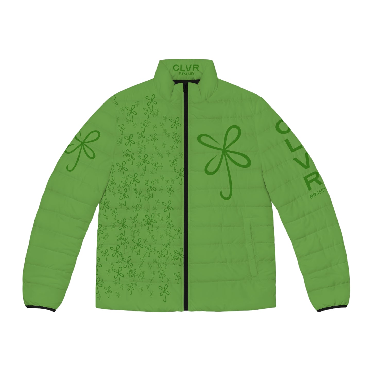 CLVR Green+Green Puffer Jacket
