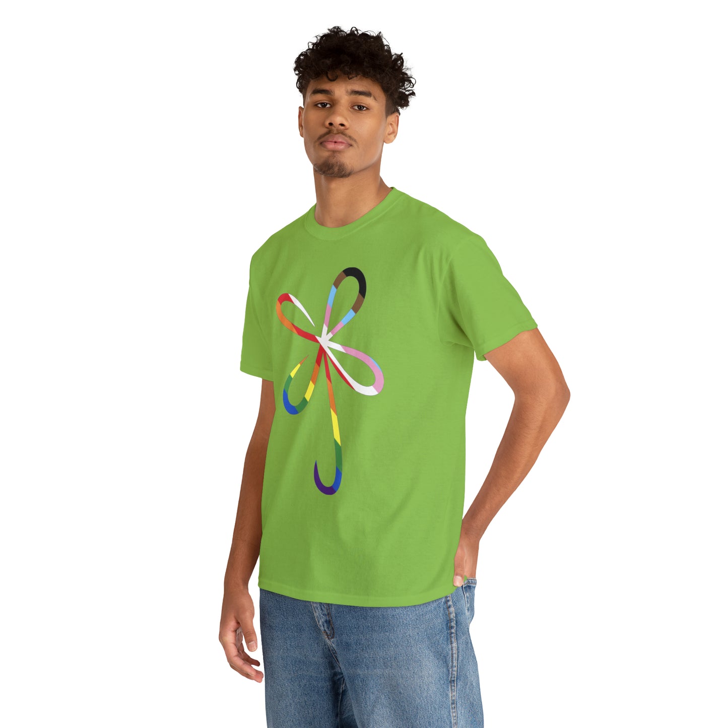 CLVR Live Your Luck With PRIDE Tee