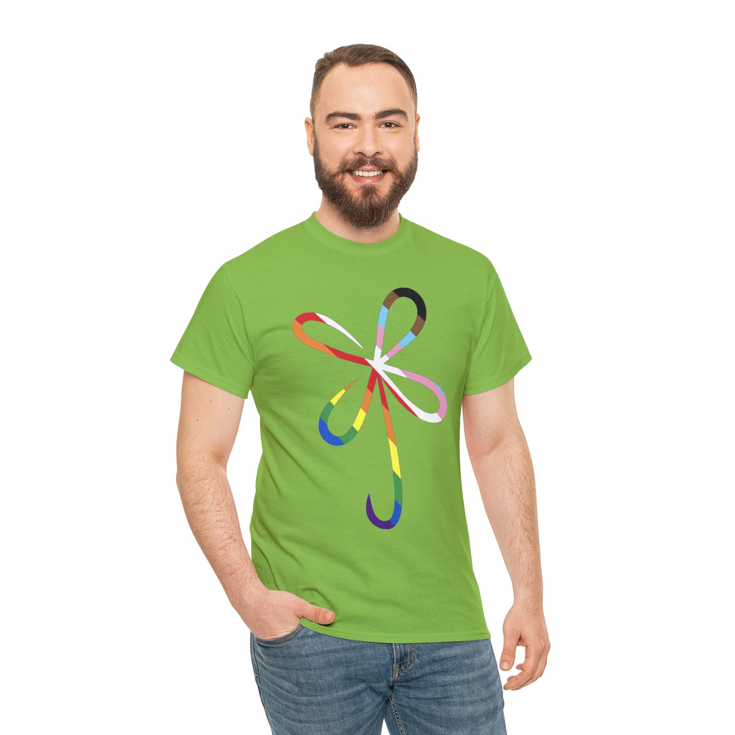 CLVR Live Your Luck With PRIDE Tee