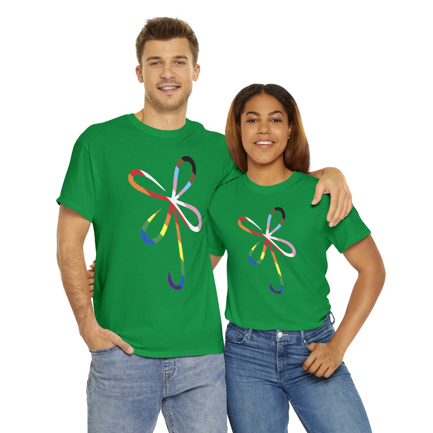 CLVR Live Your Luck With PRIDE Tee