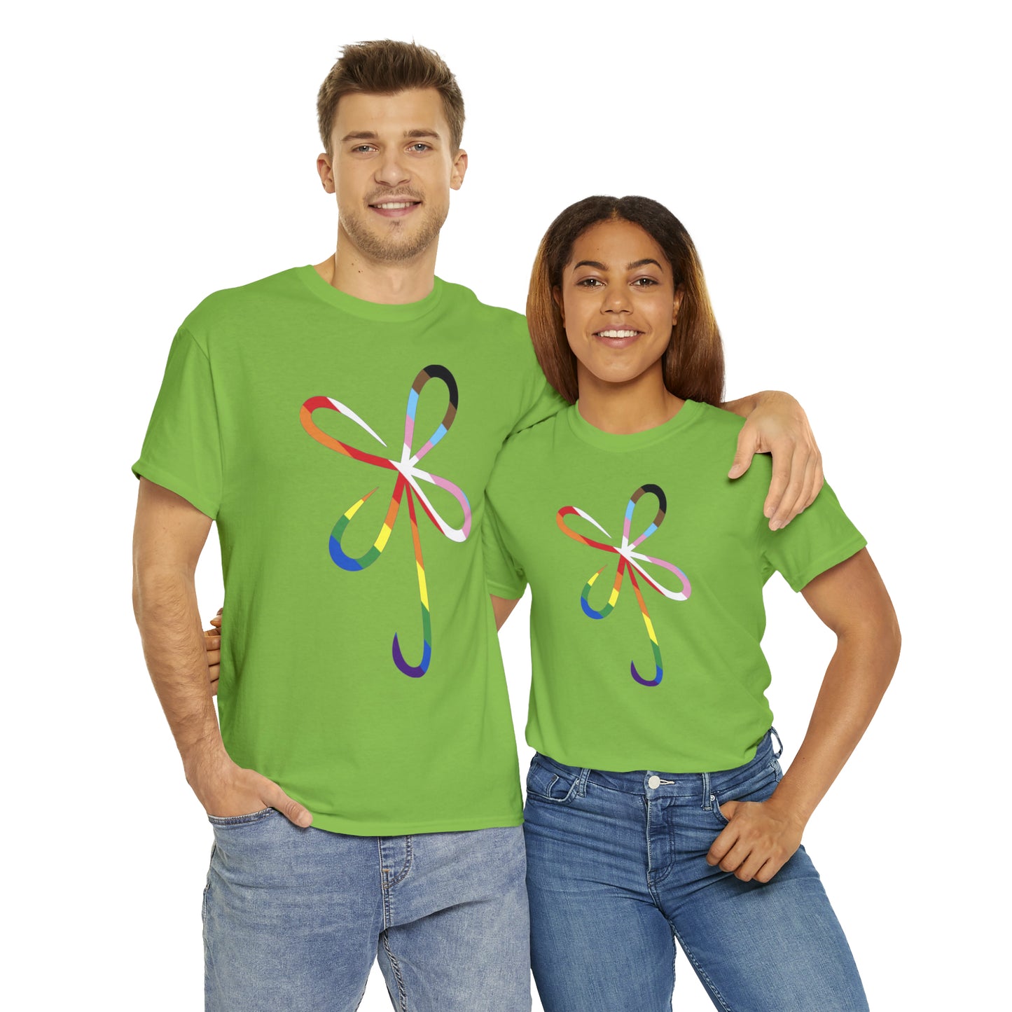 CLVR Live Your Luck With PRIDE Tee