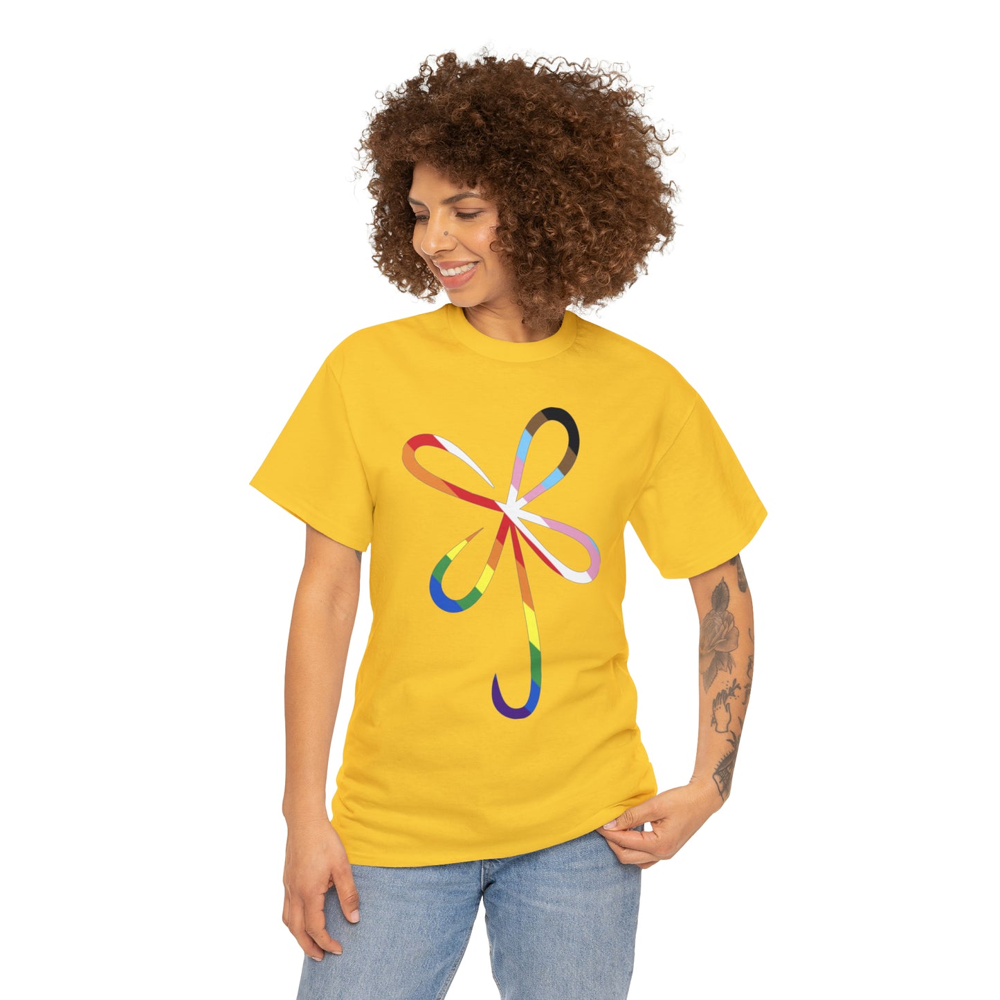 CLVR Live Your Luck With PRIDE Tee