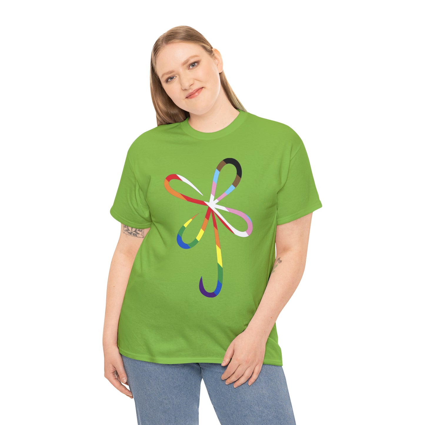 CLVR Live Your Luck With PRIDE Tee