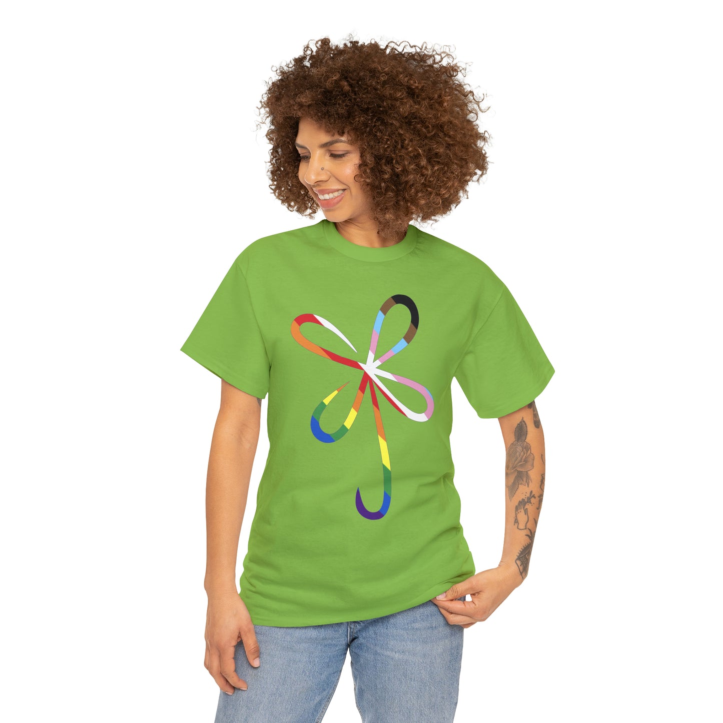 CLVR Live Your Luck With PRIDE Tee