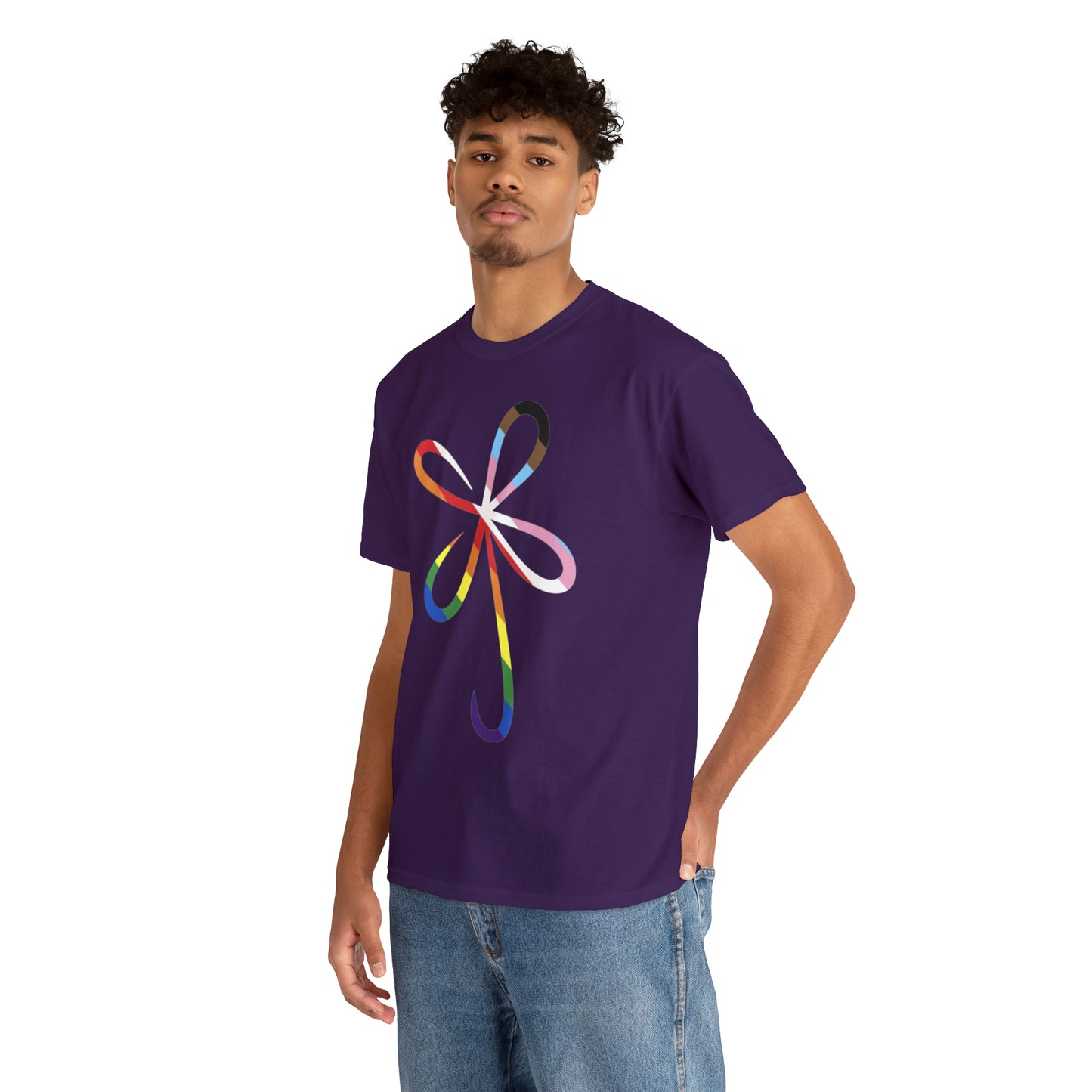 CLVR Live Your Luck With PRIDE Tee