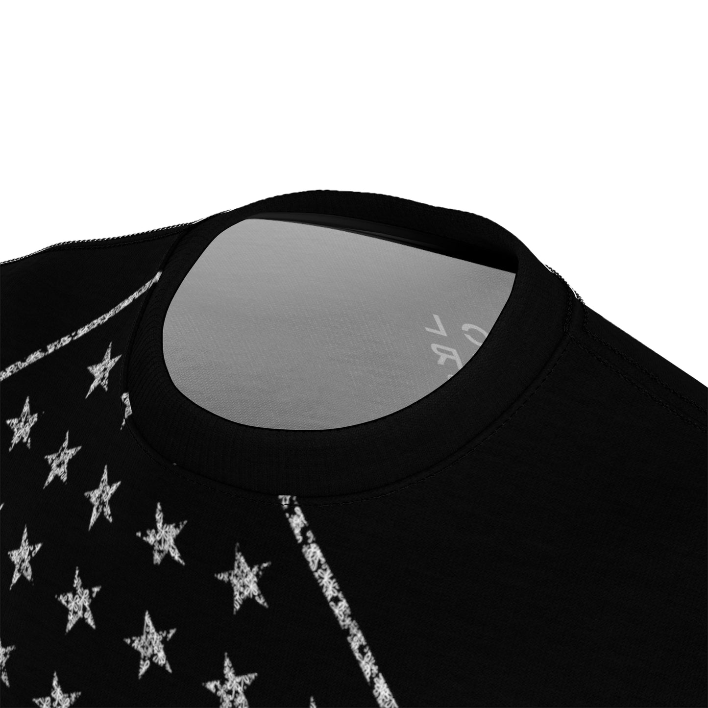 Men's Black USA Star Spangled Tee