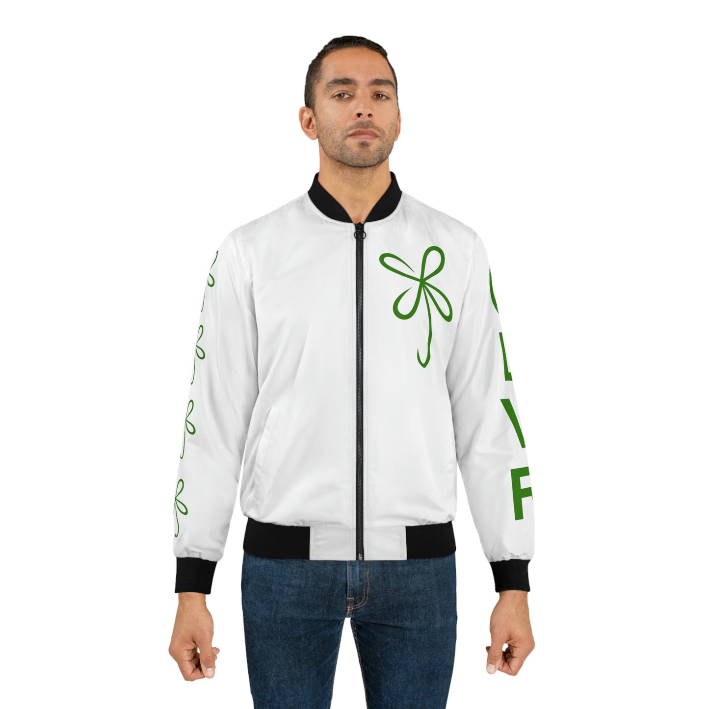 White+Green CLRV Bomber Jacket