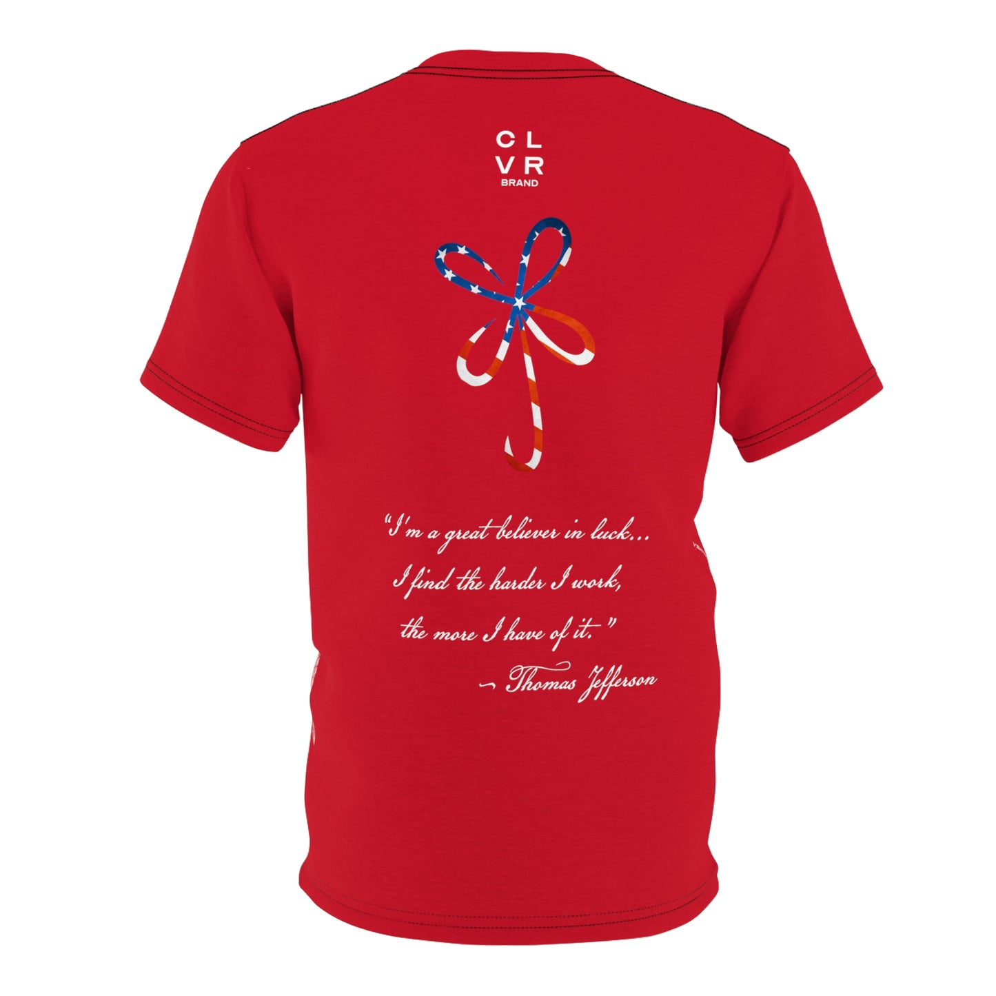 Men's Red USA Star Spangled Tee