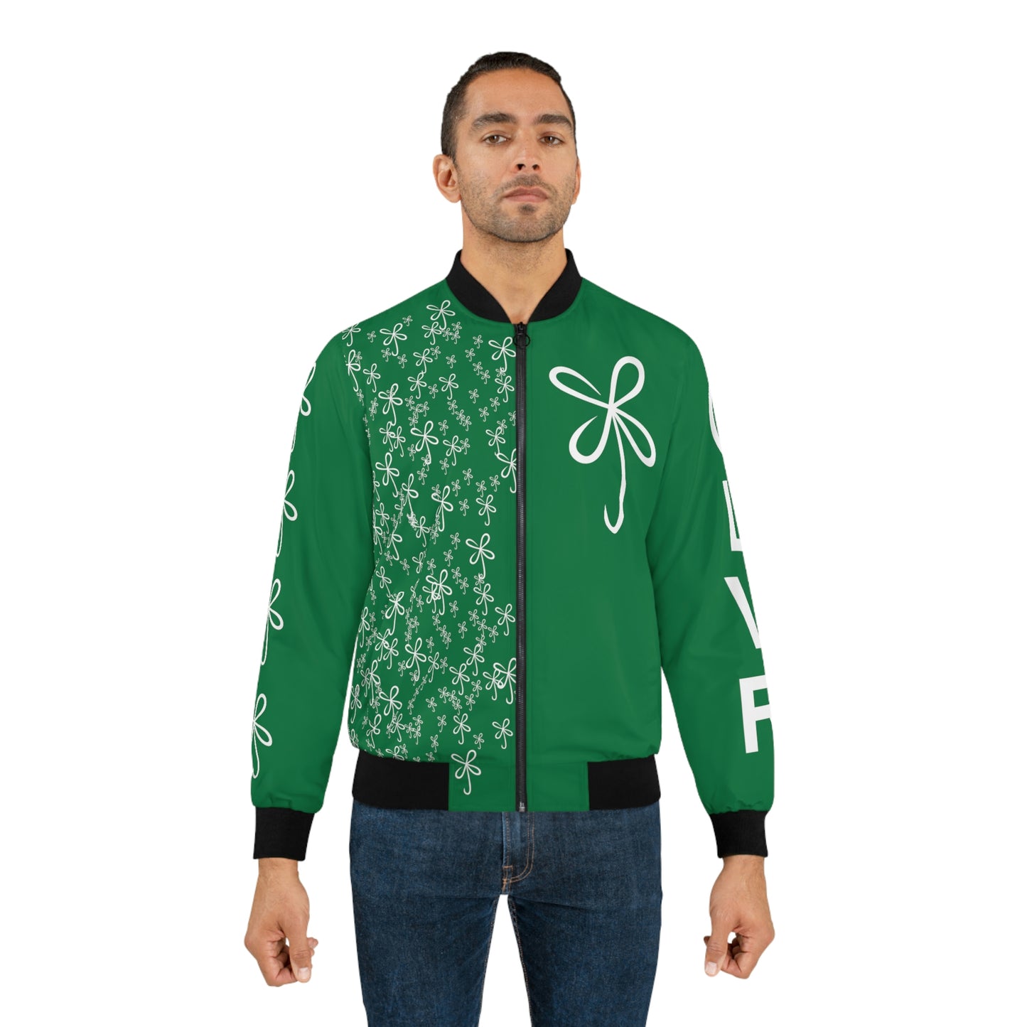Dark Green Field of CLRV Bomber Jacket