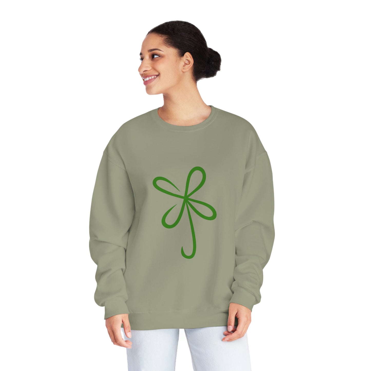 CLVR Green Logo Unisex Sweatshirt