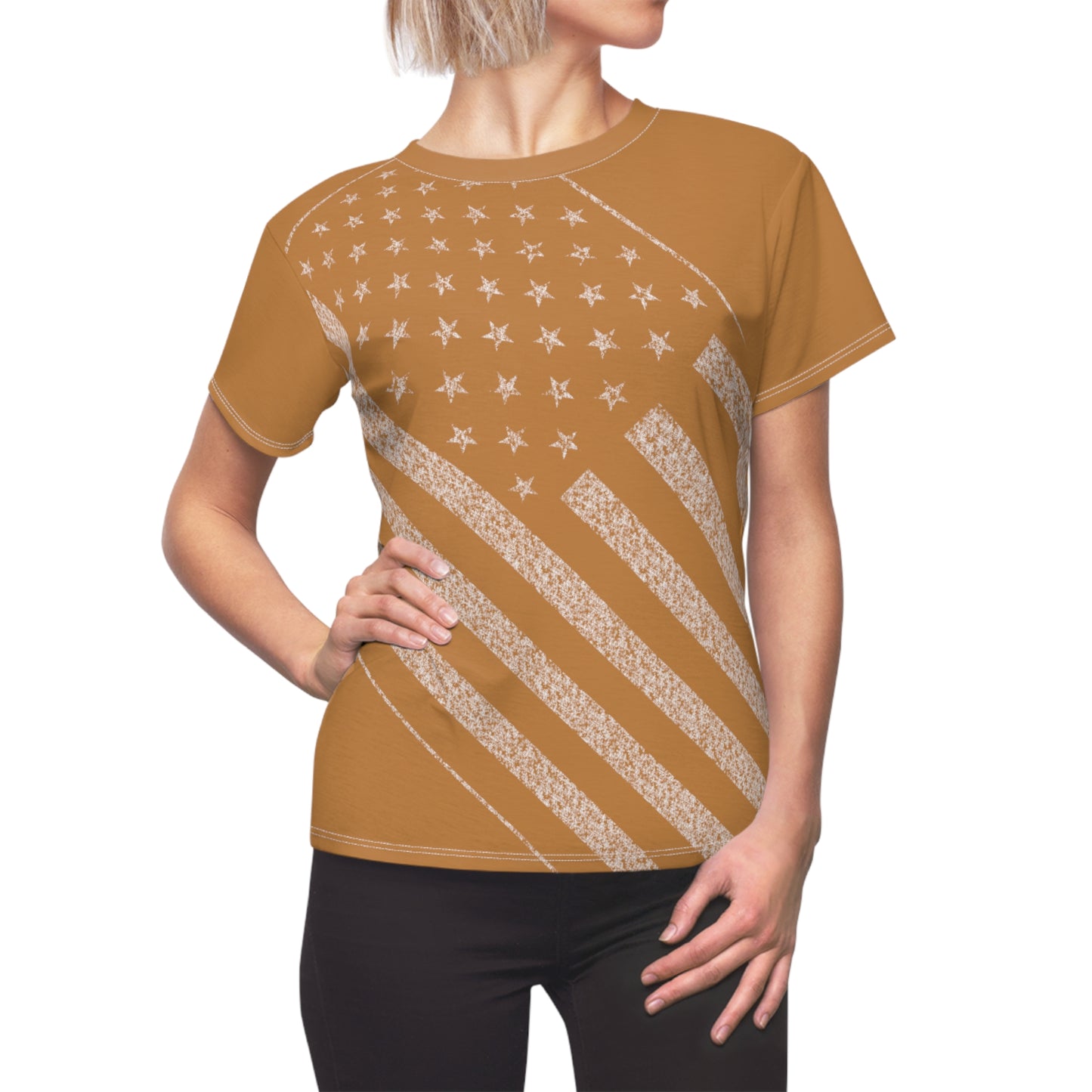 Women's Sand USA Star Spangled Tee