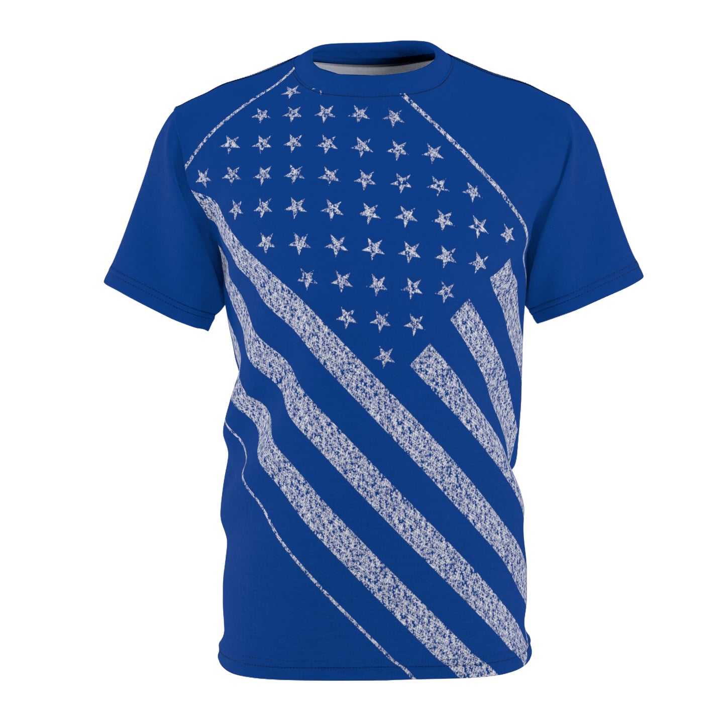 Men's Blue USA Star Spangled Tee