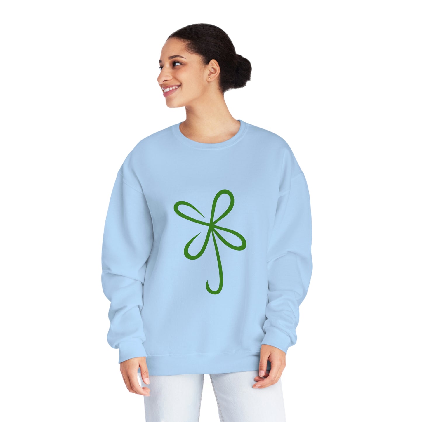 CLVR Green Logo Unisex Sweatshirt