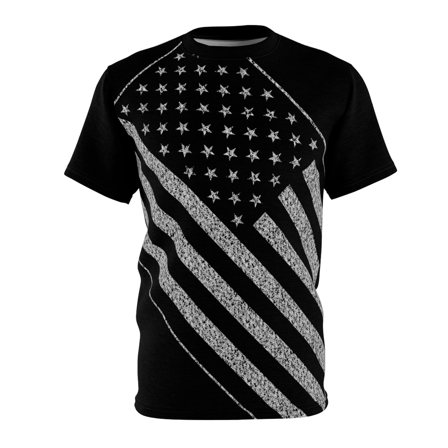 Men's Black USA Star Spangled Tee