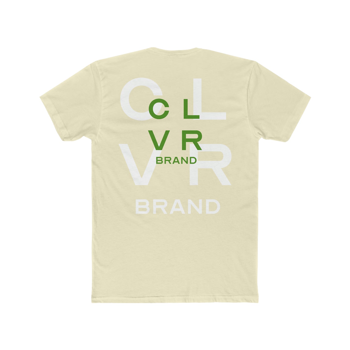 CLVR Unisex Cotton Crew Tee