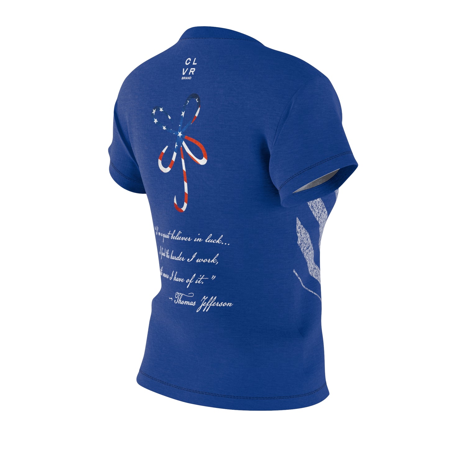 Women's Blue USA Star Spangled Tee