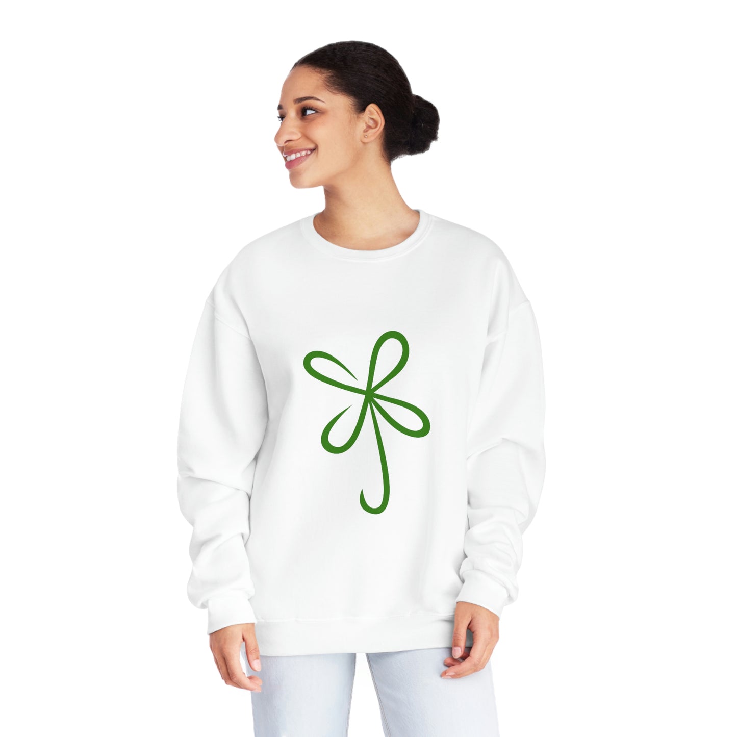 CLVR Green Logo Unisex Sweatshirt