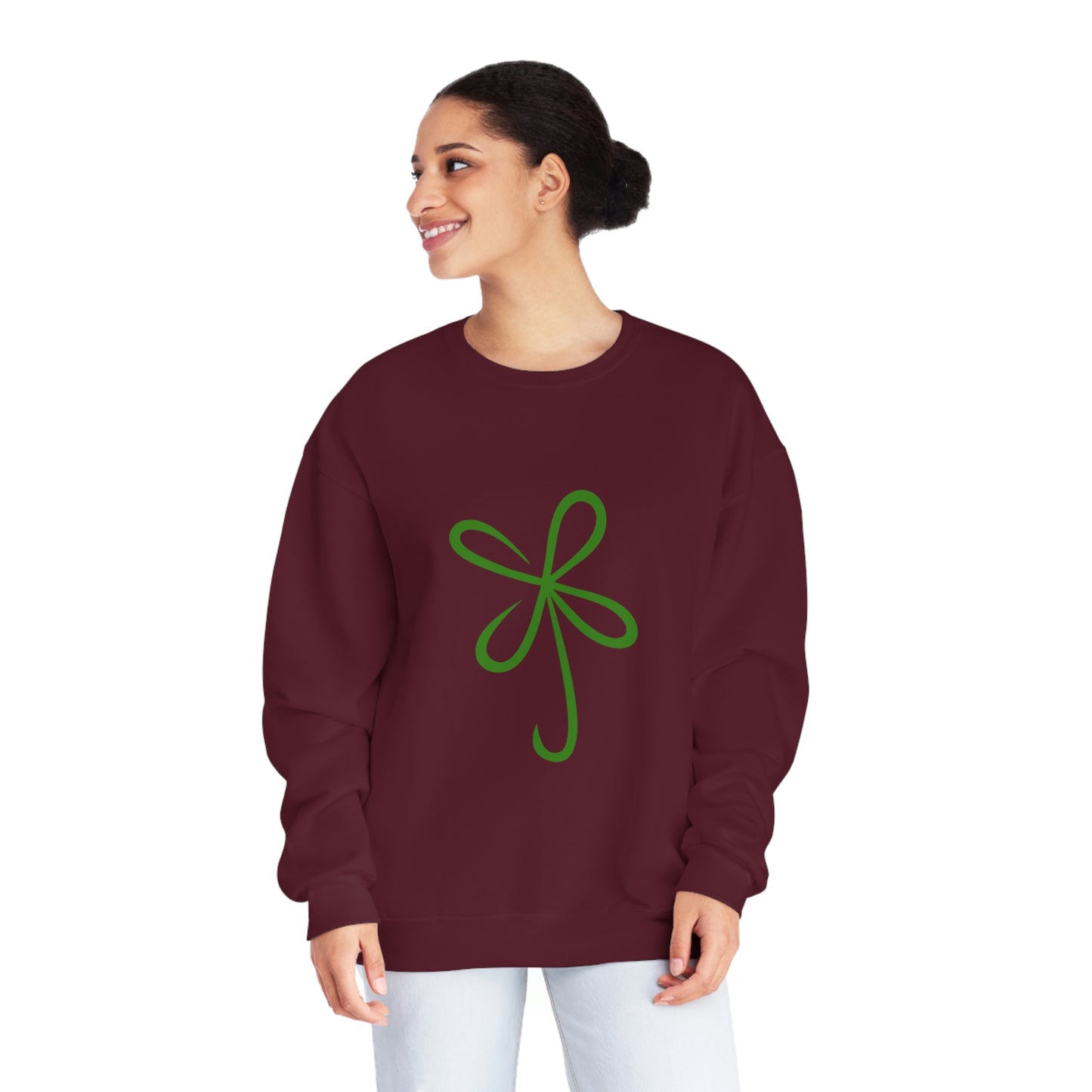 CLVR Green Logo Unisex Sweatshirt