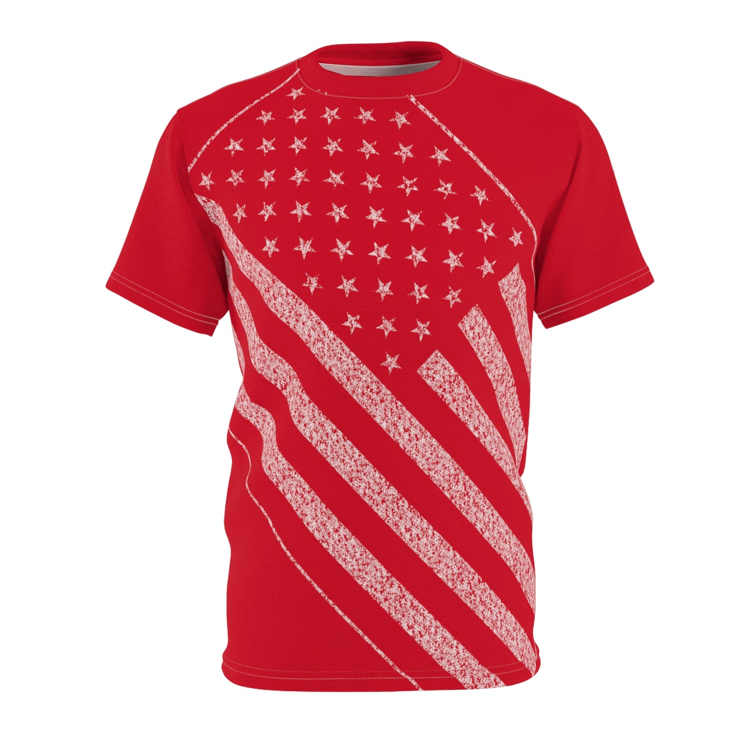 Men's Red USA Star Spangled Tee