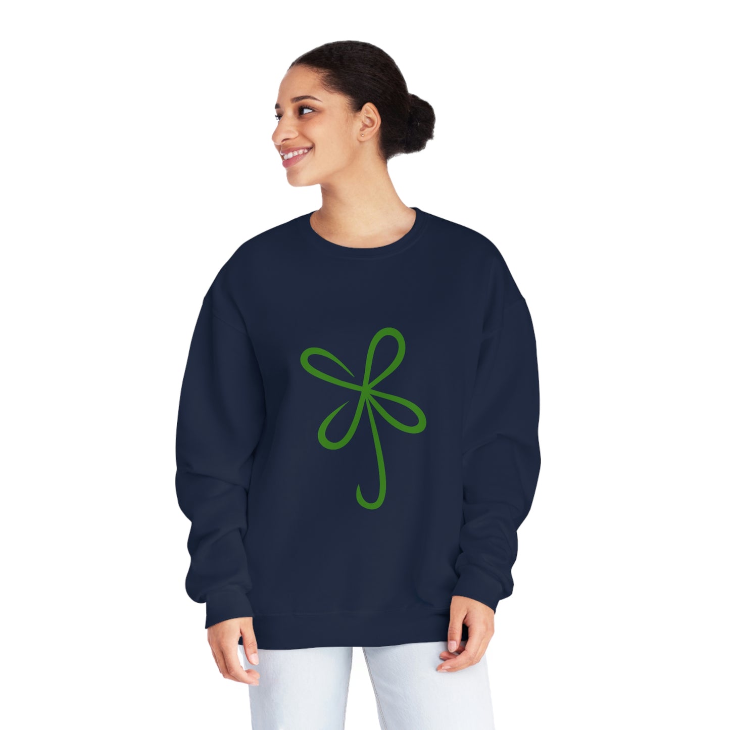 CLVR Green Logo Unisex Sweatshirt