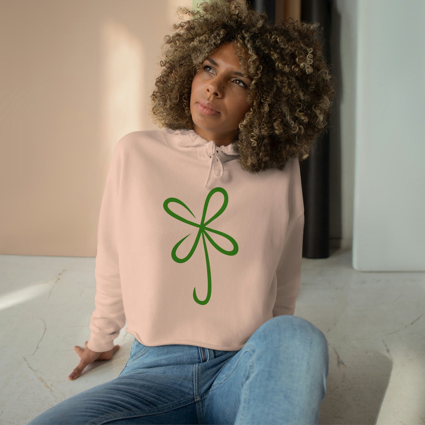 CLVR Women's Crop Hoodie