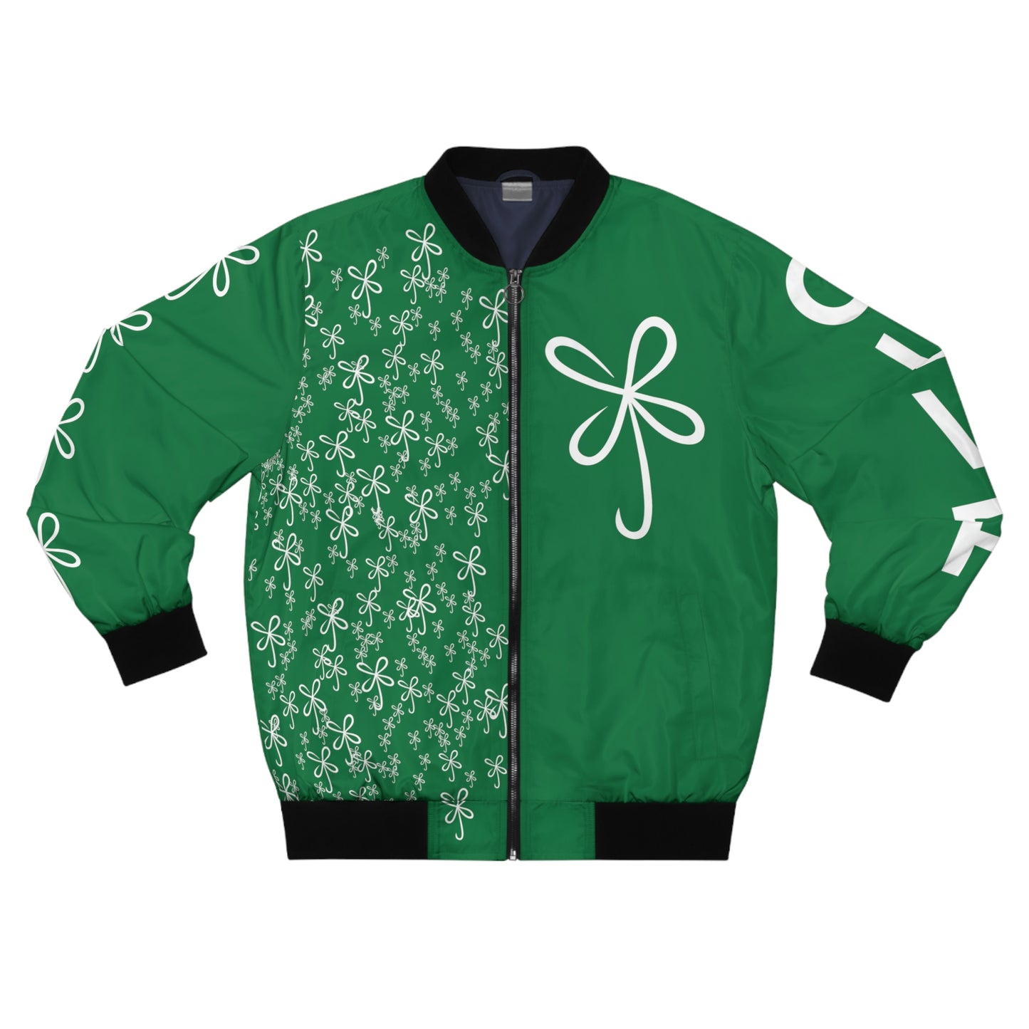 Dark Green Field of CLRV Bomber Jacket