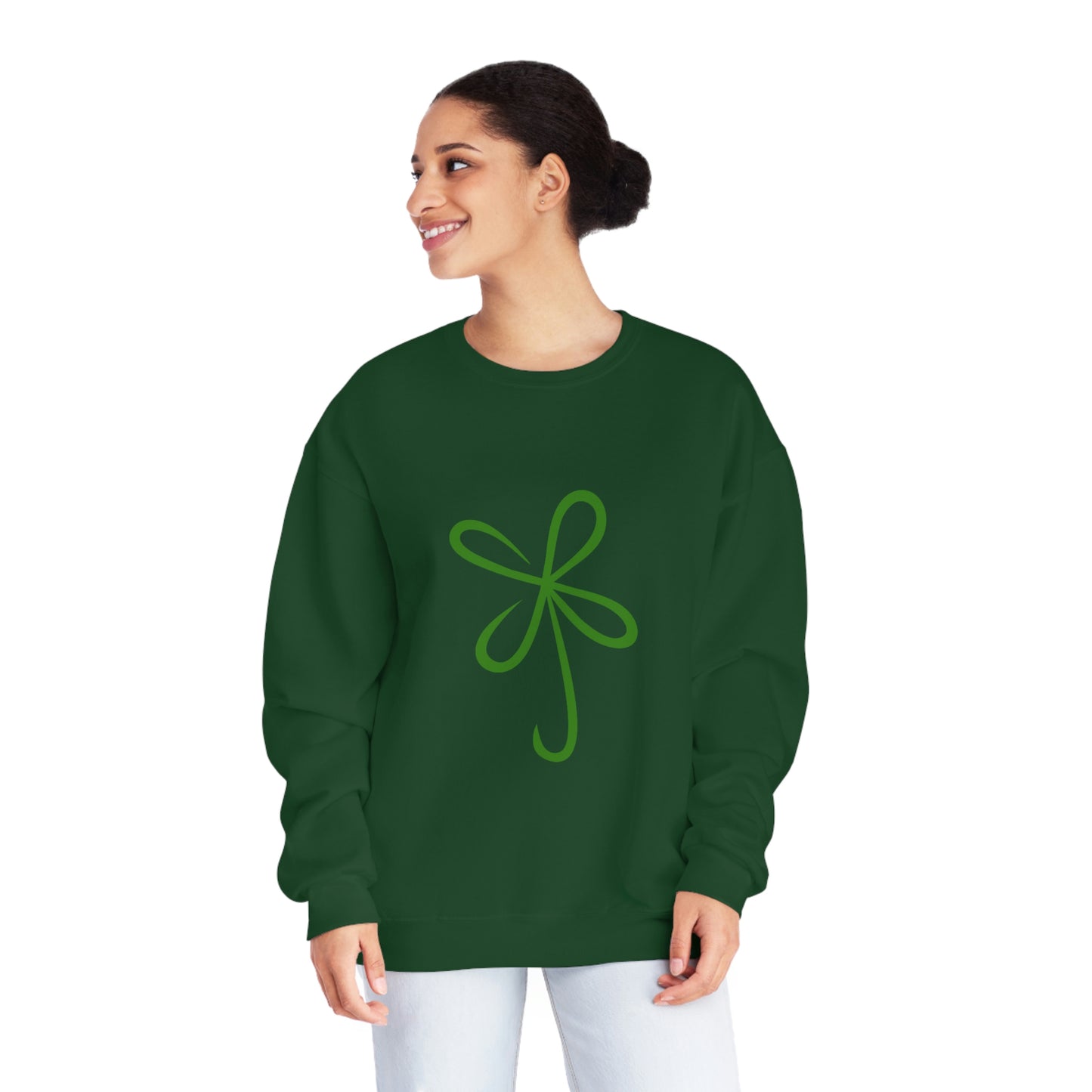 CLVR Green Logo Unisex Sweatshirt
