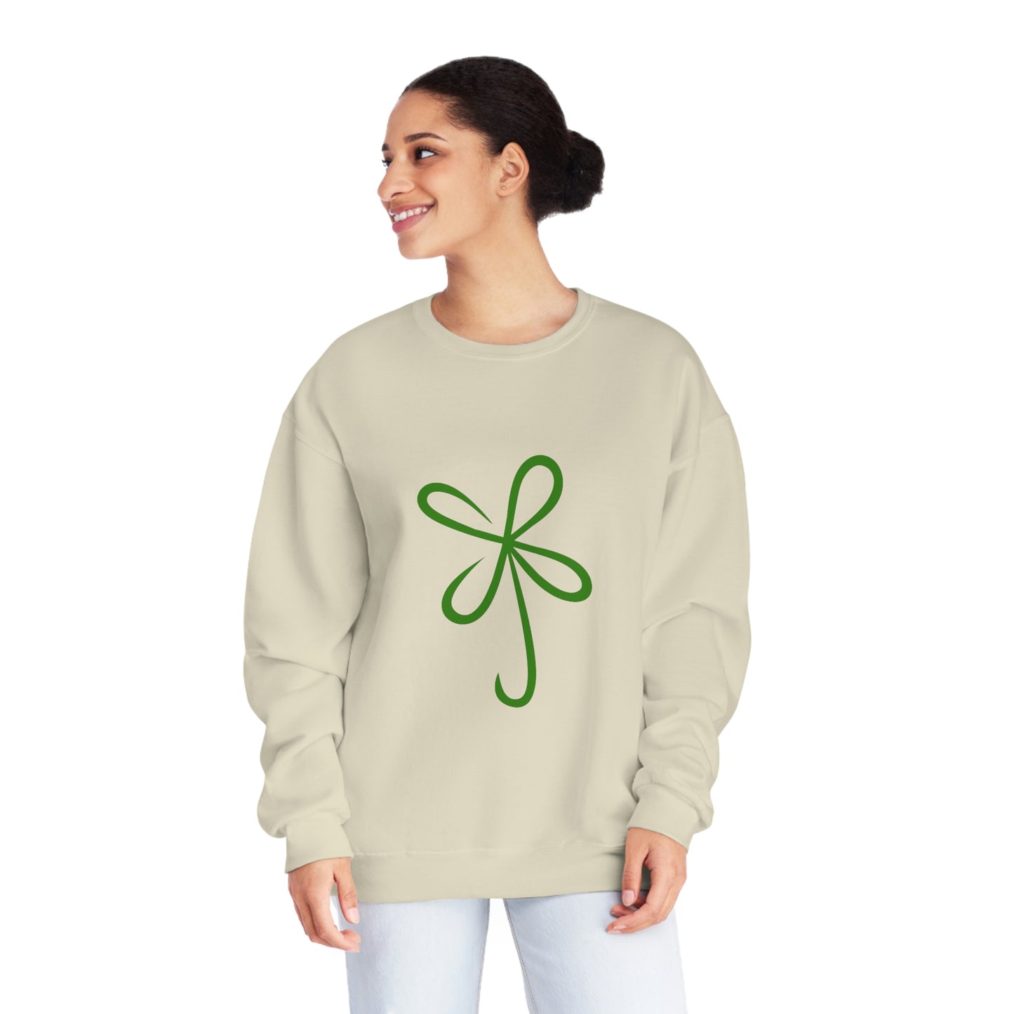CLVR Green Logo Unisex Sweatshirt