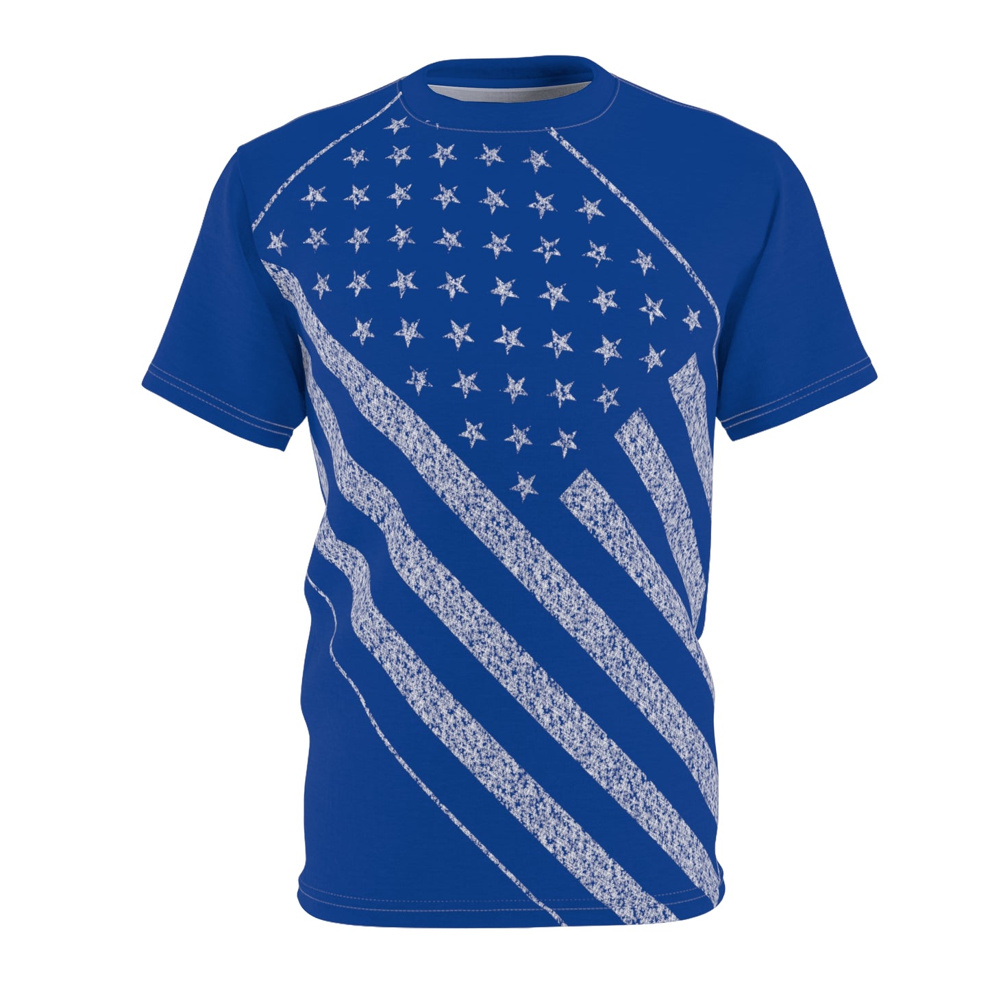 Men's Blue USA Star Spangled Tee