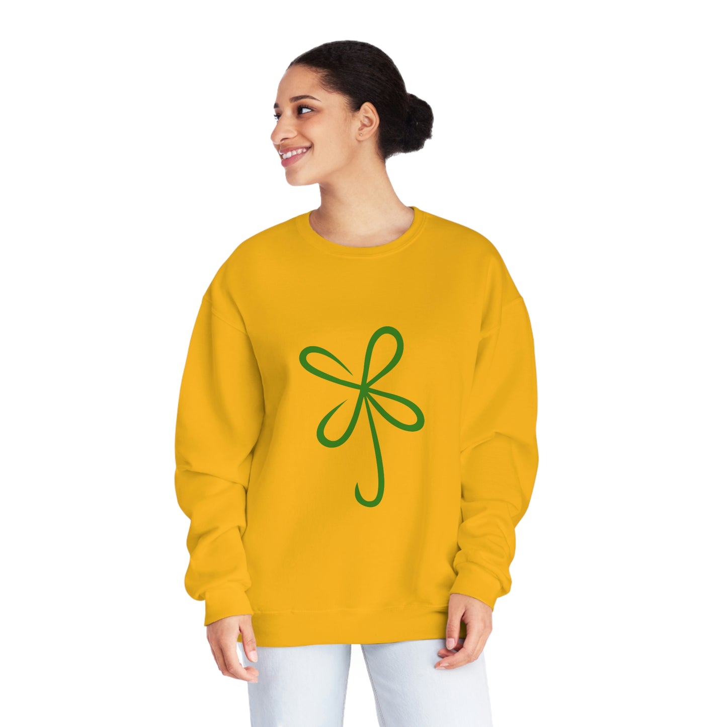 CLVR Green Logo Unisex Sweatshirt