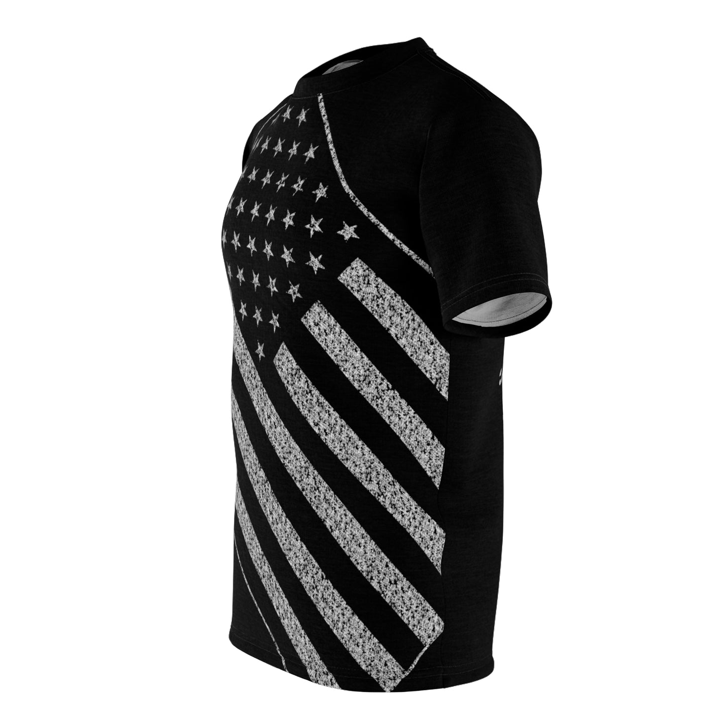 Men's Black USA Star Spangled Tee
