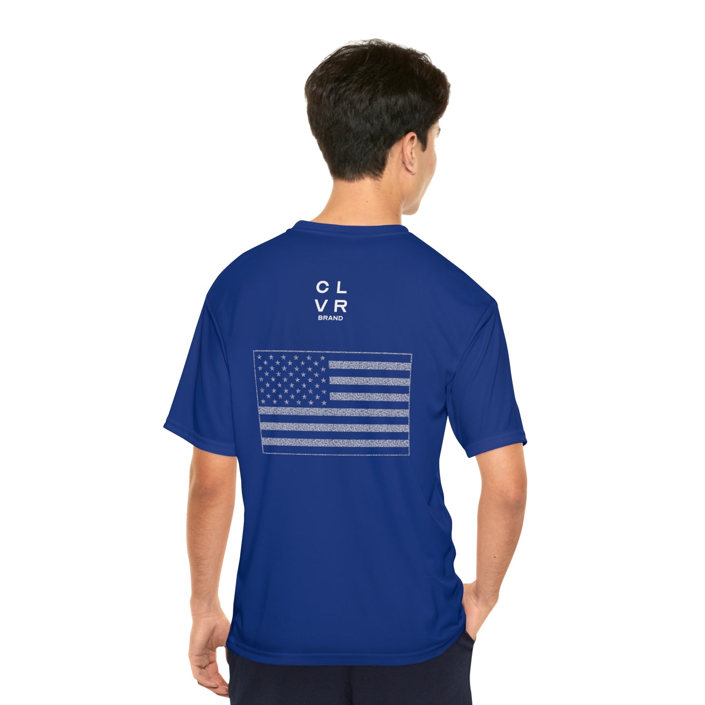 Men's USA Lucky CLVR Performance T-Shirt
