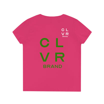 CLVR Ladies' V-Neck T-Shirt