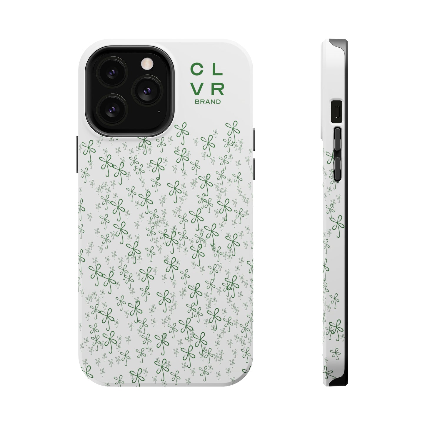 CLVR White+Field of Green MagSafe Case (iPhone 13 & 14 Only)
