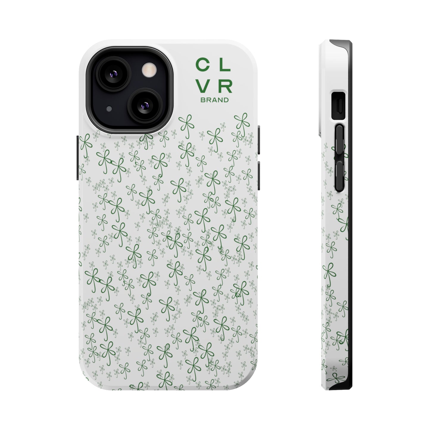 CLVR White+Field of Green MagSafe Case (iPhone 13 & 14 Only)