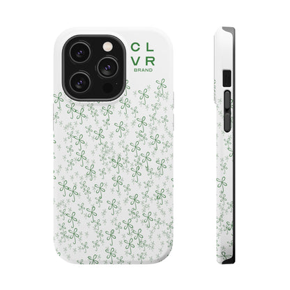 CLVR White+Field of Green MagSafe Case (iPhone 13 & 14 Only)