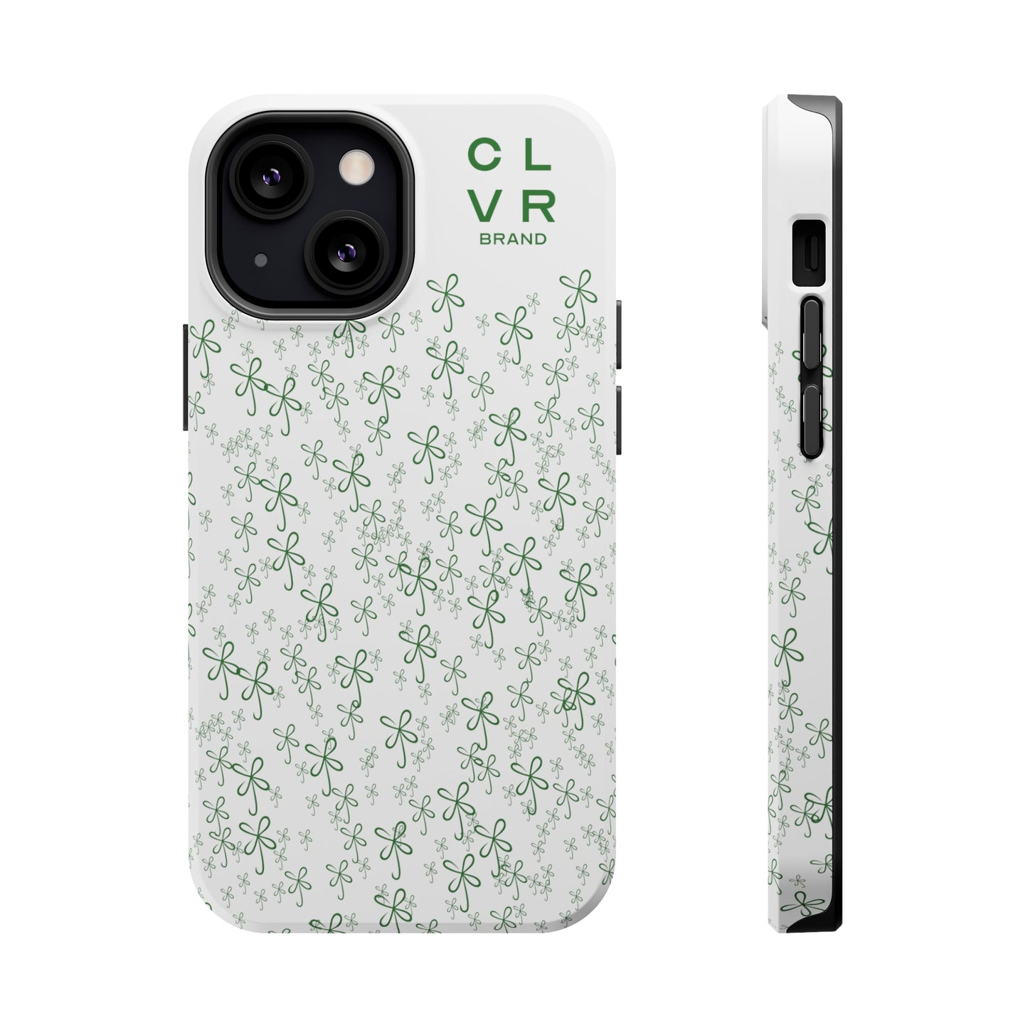 CLVR White+Field of Green MagSafe Case (iPhone 13 & 14 Only)