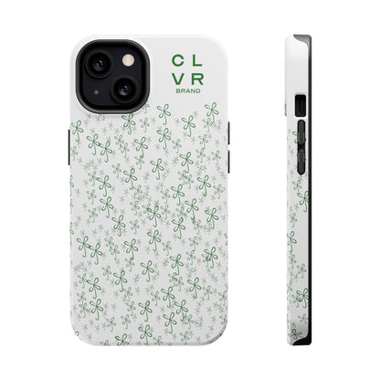 CLVR White+Field of Green MagSafe Case (iPhone 13 & 14 Only)