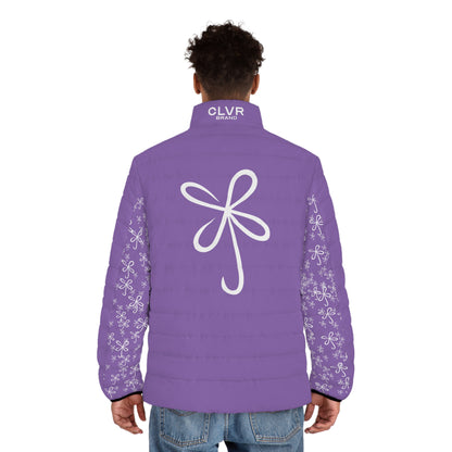 CLVR Light Purple+White Puffer Jacket