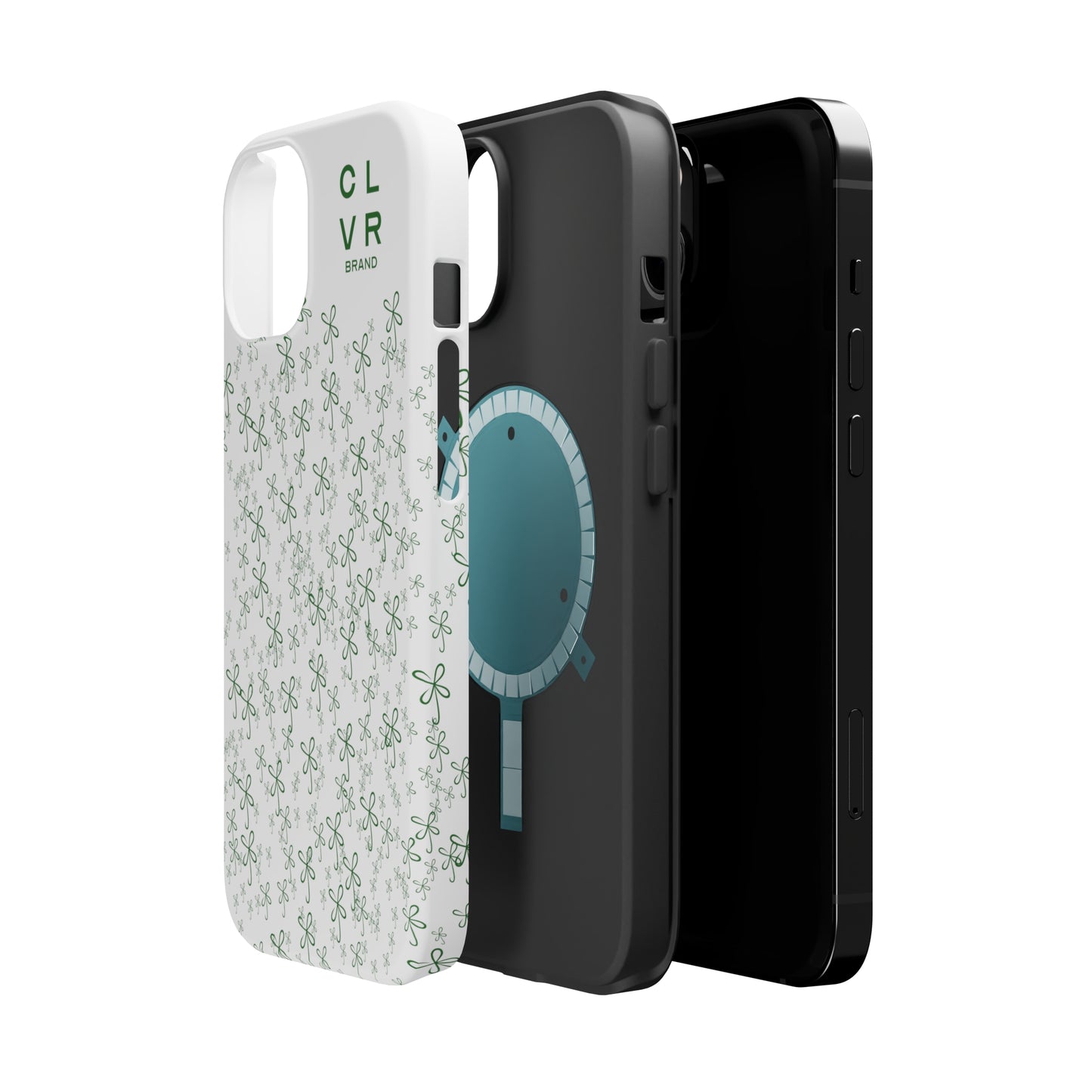 CLVR White+Field of Green MagSafe Case (iPhone 13 & 14 Only)