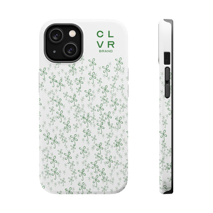 CLVR White+Field of Green MagSafe Case (iPhone 13 & 14 Only)